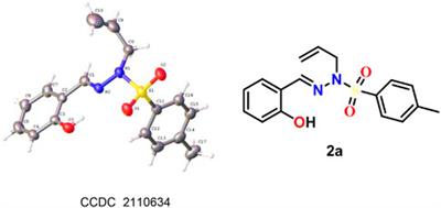 Pd-Catalyzed Rearrangement Reaction of N-Tosylhydrazones Bearing Allyl Ethers Into Trans-Olefin-Substituted Sulfonylhydrazones